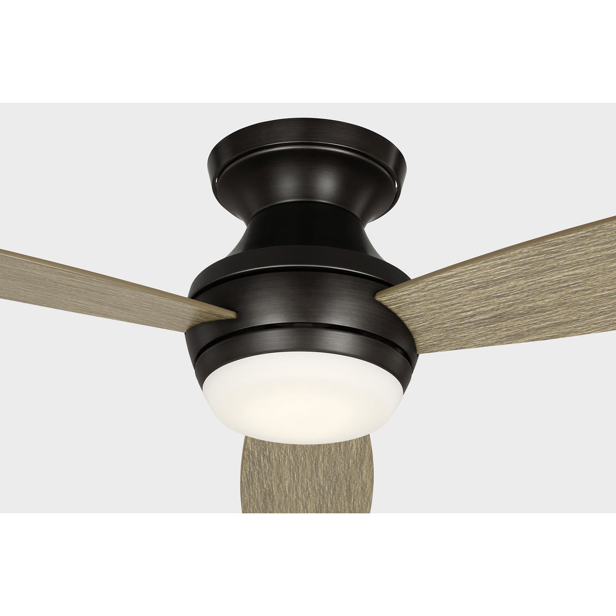 Confort visuel Ventilateur  Collection 3IKR52AGPD Ikon Plafonnier LED semi-encastré 52" Ventilateur 