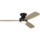 Confort visuel Ventilateur  Collection 3IKR52AGPD Ikon Plafonnier LED semi-encastré 52" Ventilateur 