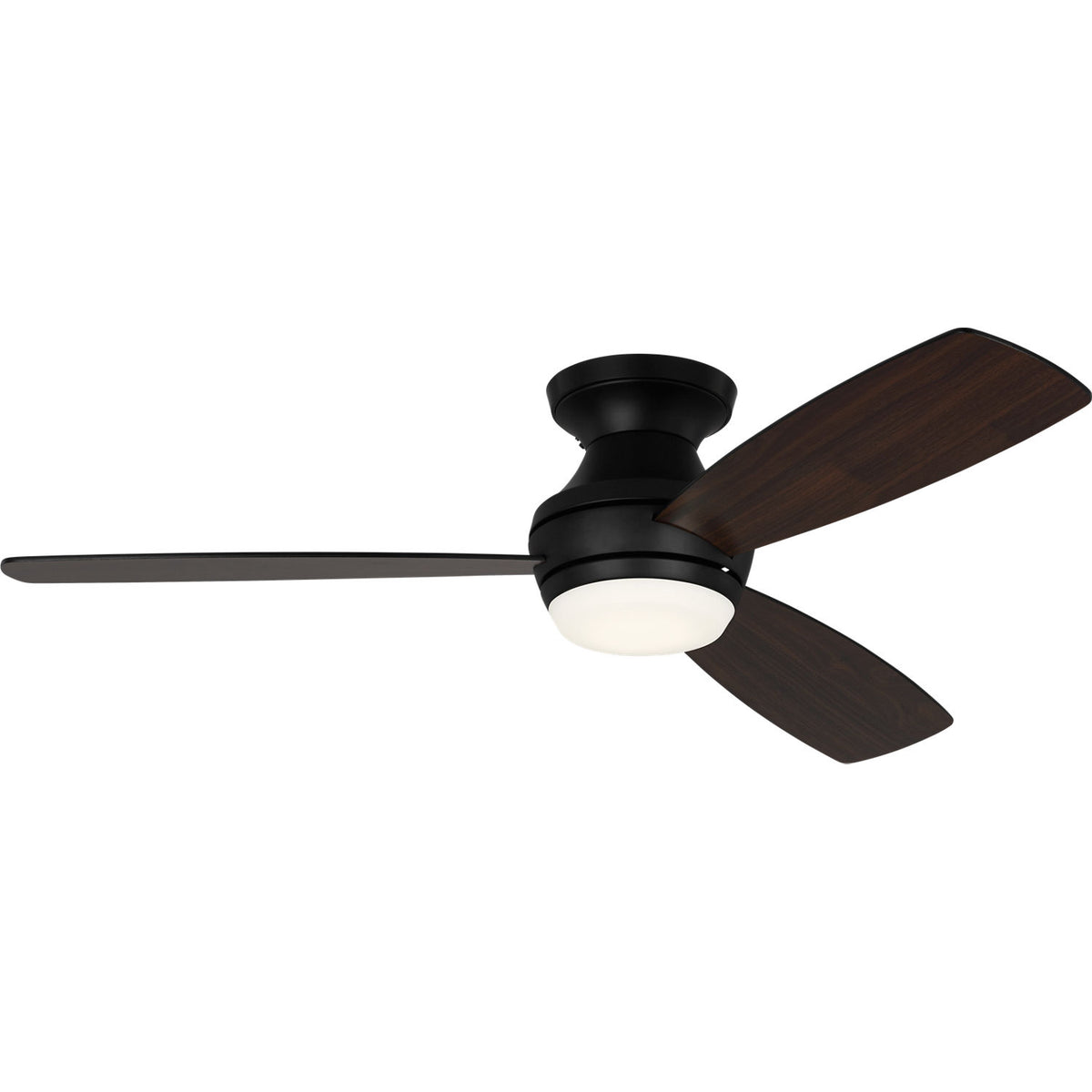 Confort visuel Ventilateur  Collection 3IKR52MBKD Ikon Plafonnier LED semi-encastré 52" Ventilateur 