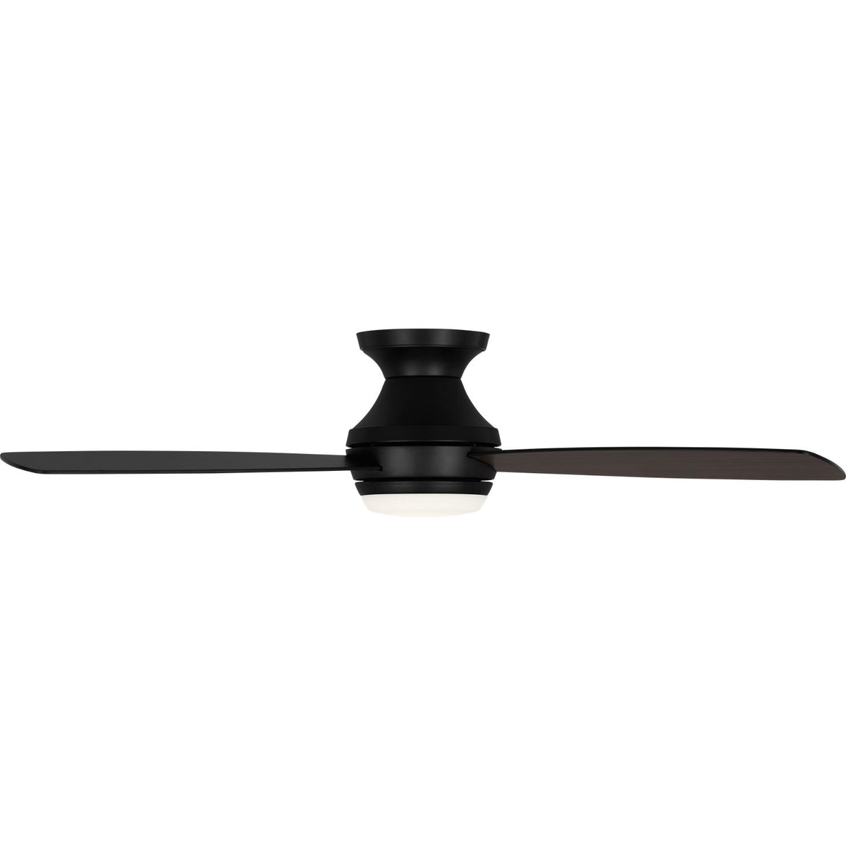 Confort visuel Ventilateur  Collection 3IKR52MBKD Ikon Plafonnier LED semi-encastré 52" Ventilateur 