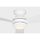 Confort visuel Ventilateur  Collection 3IKR52RZWD Ikon Plafonnier semi-encastré LED 52" Ventilateur 