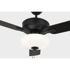 Confort visuel Ventilateur  Collection 3LD48MBKD Plafond LED Linden Ventilateur 