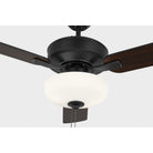 Confort visuel Ventilateur  Collection 3LD48MBKD Plafond LED Linden Ventilateur 