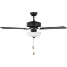 Confort visuel Ventilateur  Collection 3LD48MBKD Plafond LED Linden Ventilateur 