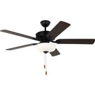 Confort visuel Ventilateur  Collection 5LD52MBKD Linden LED Ceiling Ventilateur 