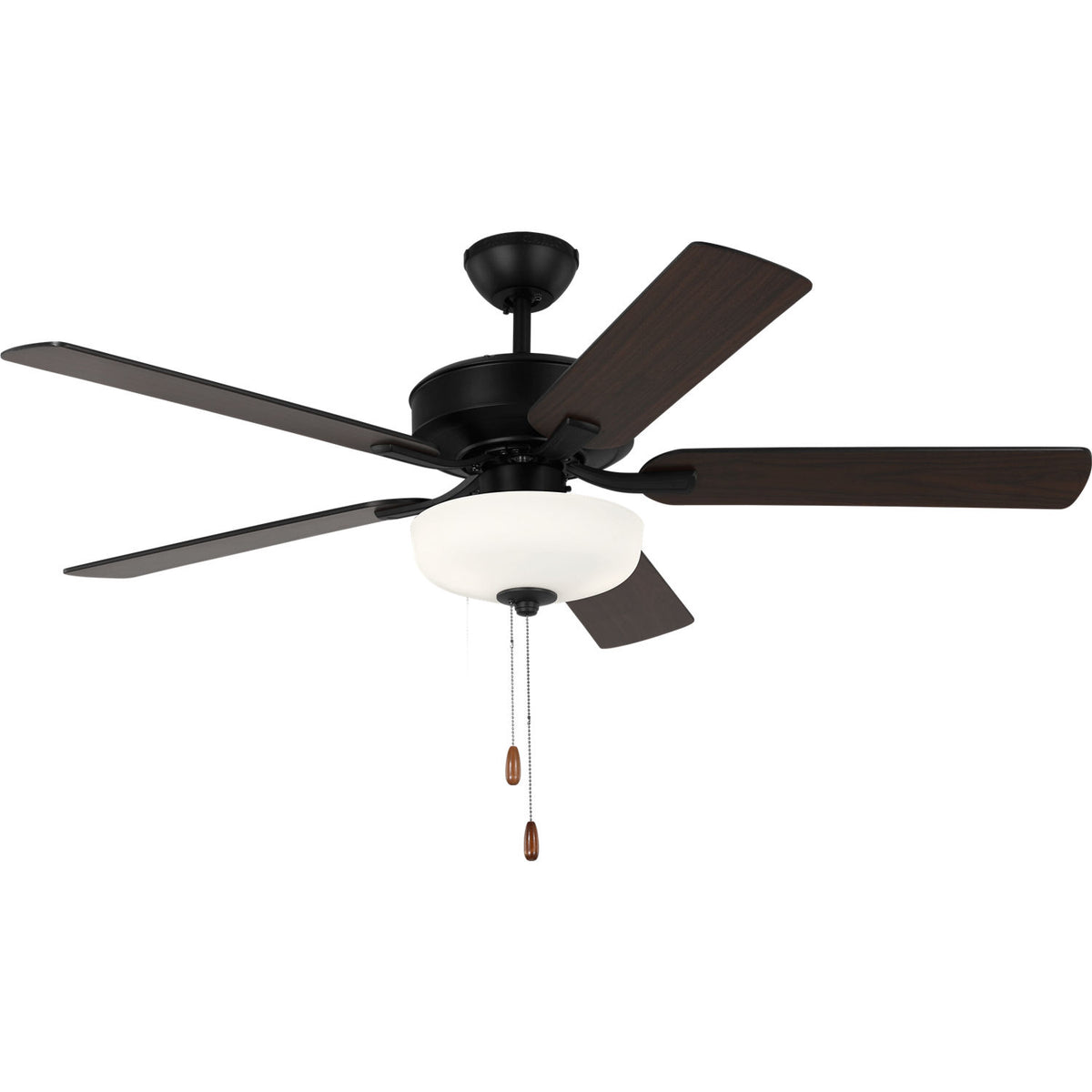 Confort visuel Ventilateur  Collection 5LD52MBKD Linden LED Ceiling Ventilateur 