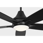 Confort visuel Ventilateur  Collection 5LWDR52MBKD Lowden LED Ceiling Ventilateur 