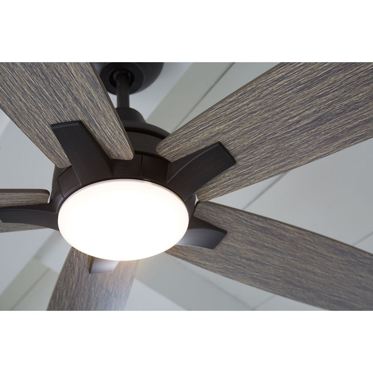 Visual Comfort Fan Collection 5LWDSM60AGPD Lowden Smart 60" LED Ceiling Fan