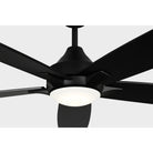 Visual Comfort Fan Collection 5LWDSM60MBKD Lowden Smart 60" LED Ceiling Fan