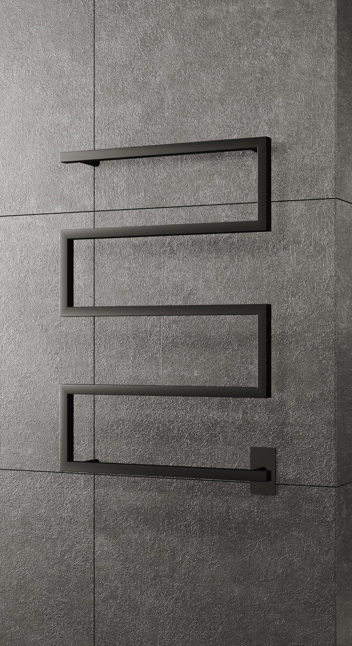 Paris Mirror - METIBLK05 - Towel Warmer - Metis - Black