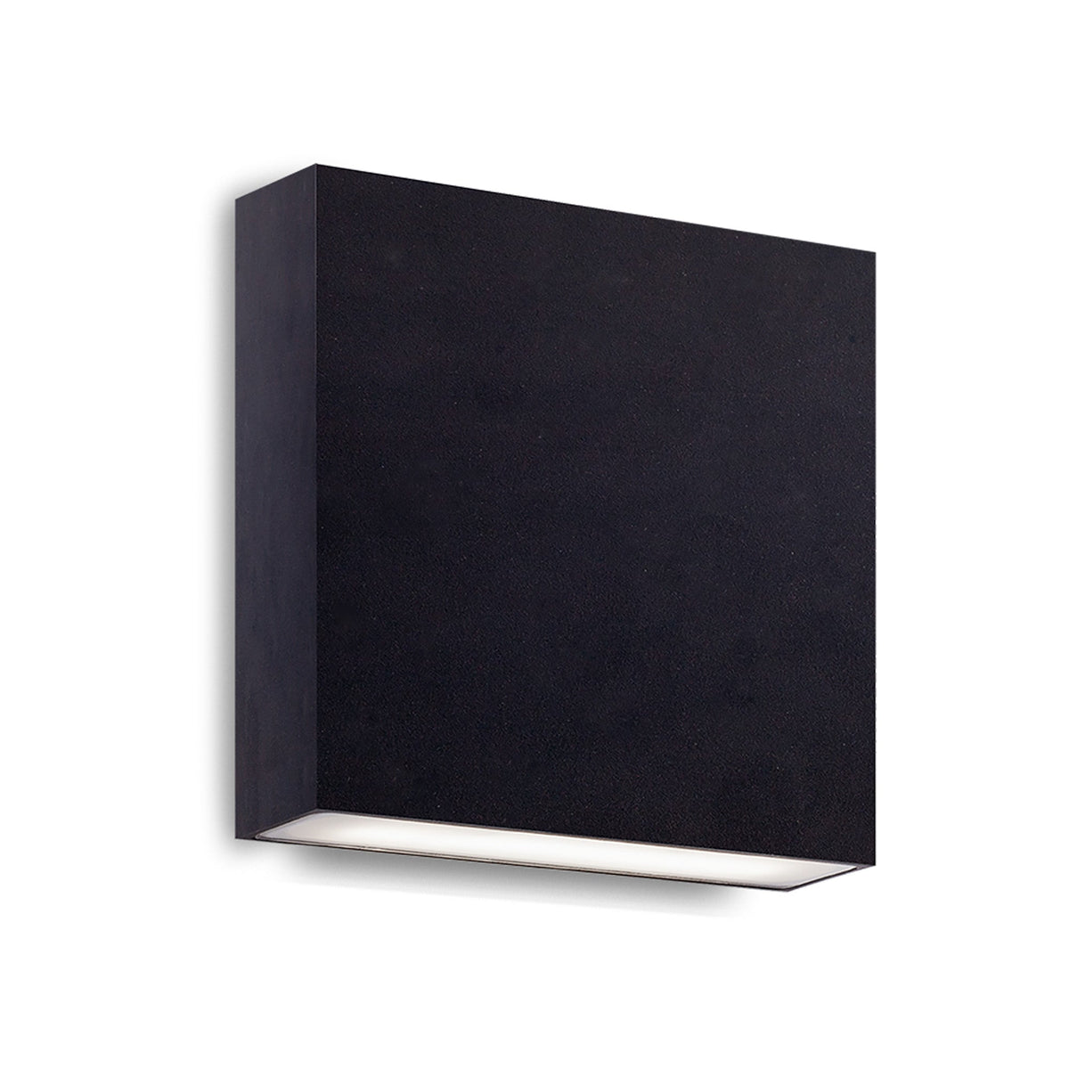 Applique murale extérieure à LED Mica noire Kuzco Lighting AT67006-BK-UNV