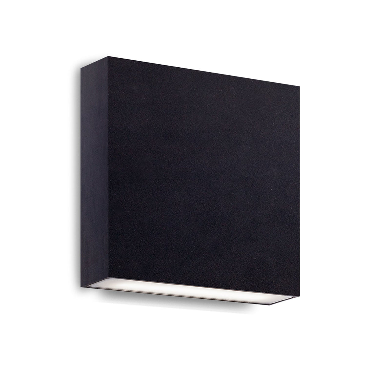 Applique murale extérieure à LED Mica Kuzco Lighting AT67006-BK, coloris noir.