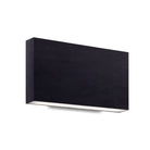 Applique murale extérieure à LED Mica noire Kuzco Lighting AT67010-BK