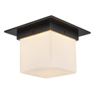 Alora Canada - FM356085UBOP - Une lumière Plafonnier - Minéral - Bronze urbain/Verre opale mat