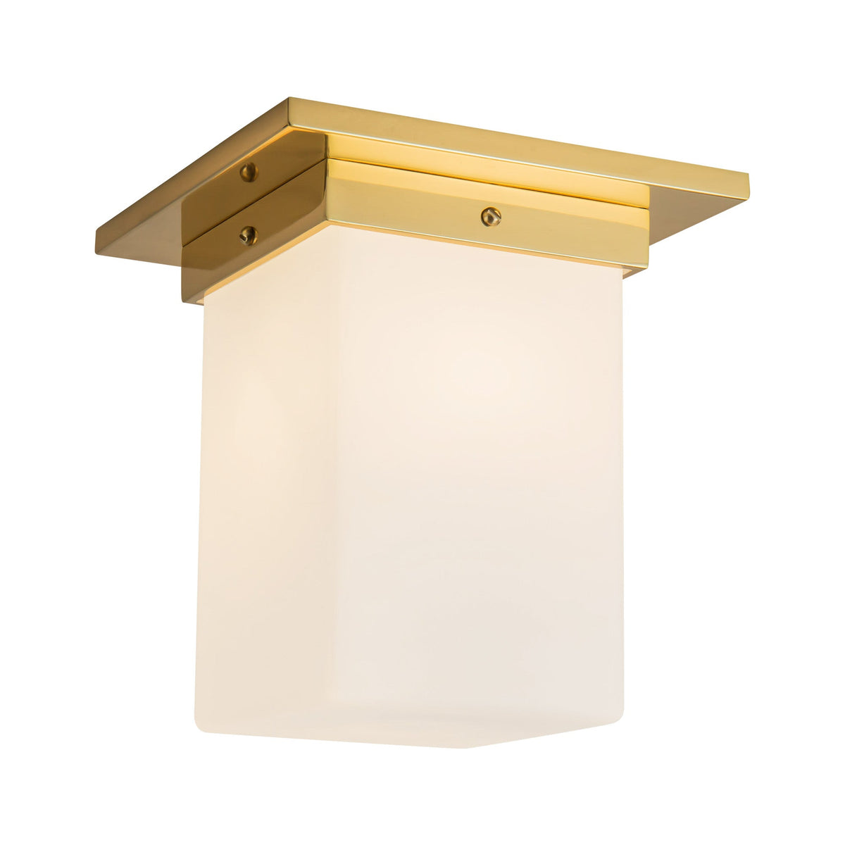Alora Canada - FM356808UBOP - Une lumière Plafonnier - Minéral - Bronze urbain/Verre opale mat