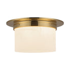 Alora Canada - FM360115UBOP - Deux lumières Plafonnier - Minéral - Bronze urbain/Verre opale mat