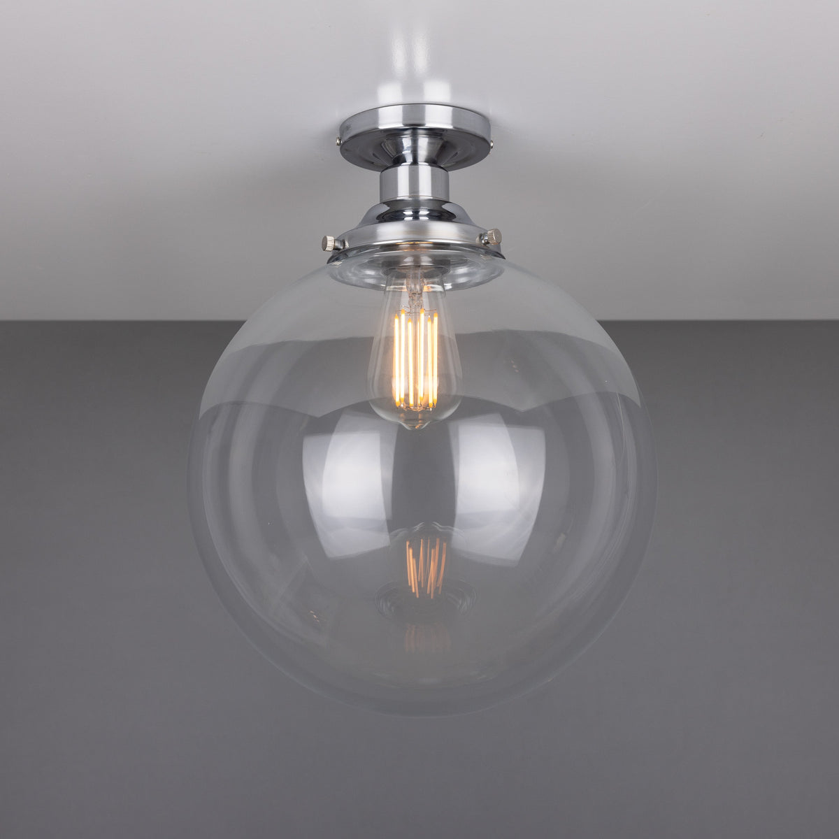 Riad 30cm Globe Ceiling Light