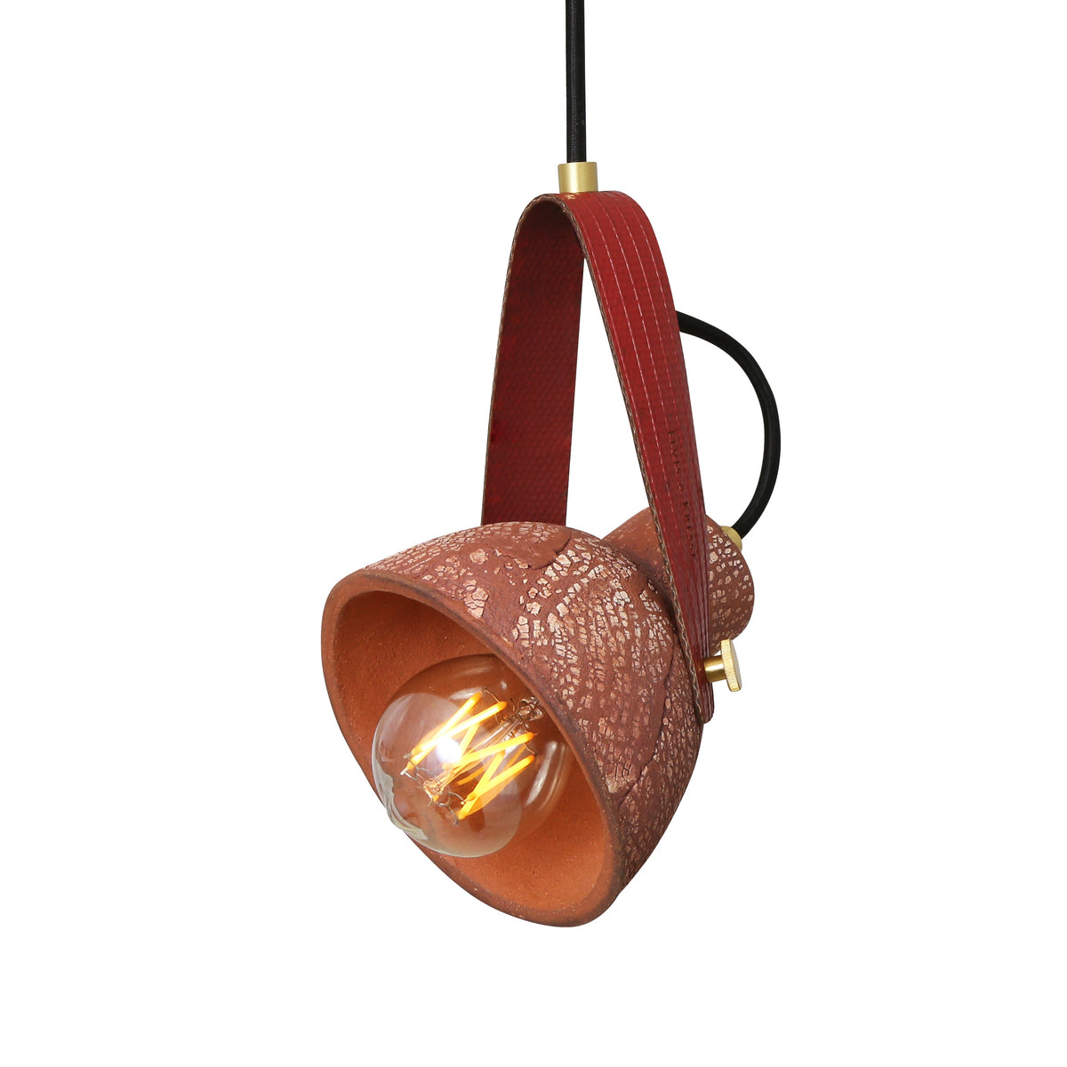 Poire Suspension - Fer rouge