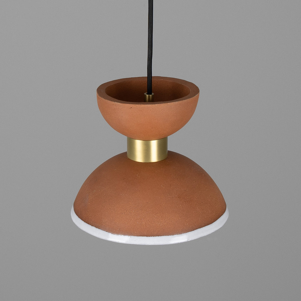 Nakaii Pendant Terracotta& White
