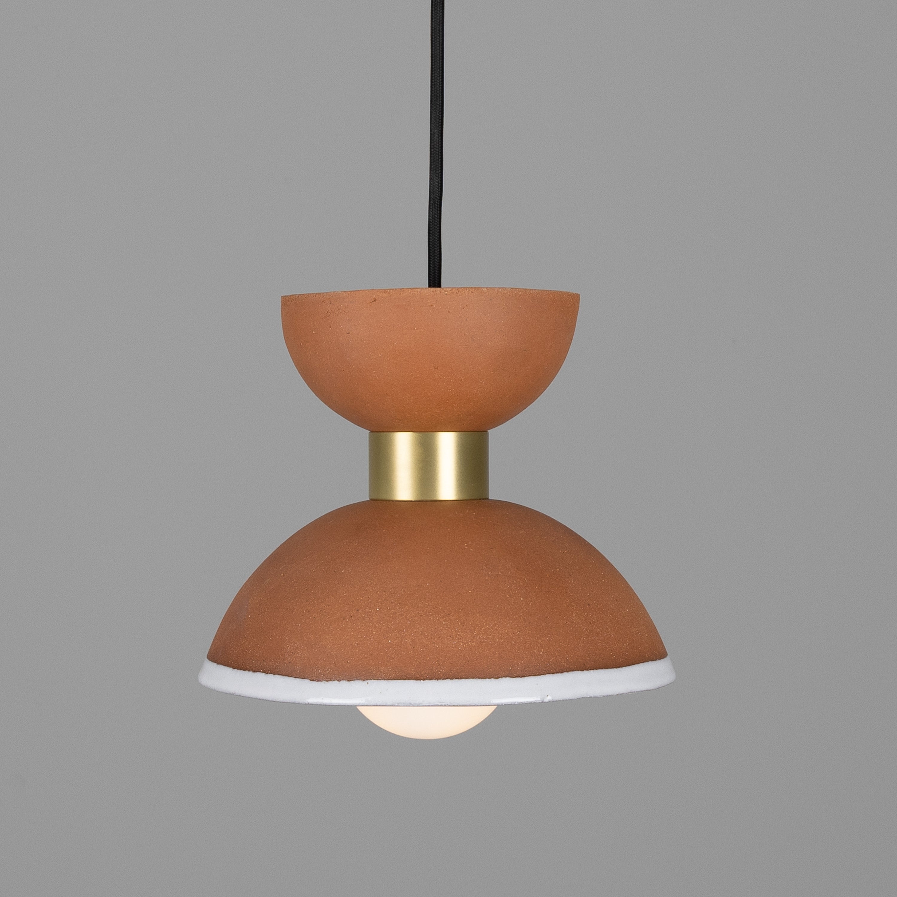 Nakaii Pendant Terracotta& White