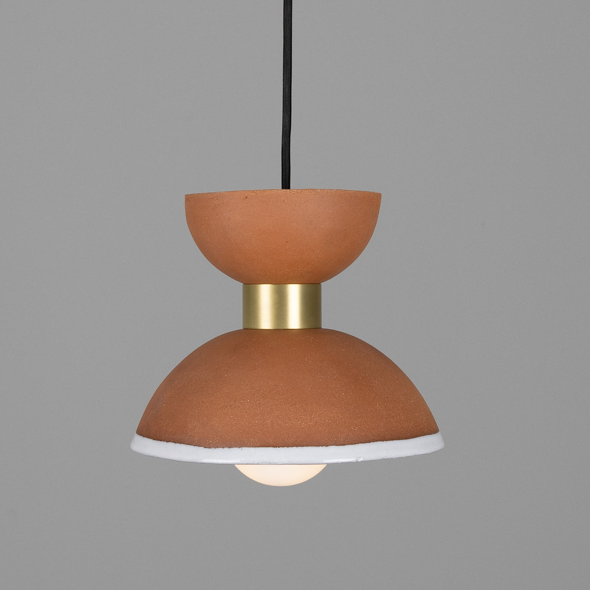 Nakaii Pendant Terracotta& White