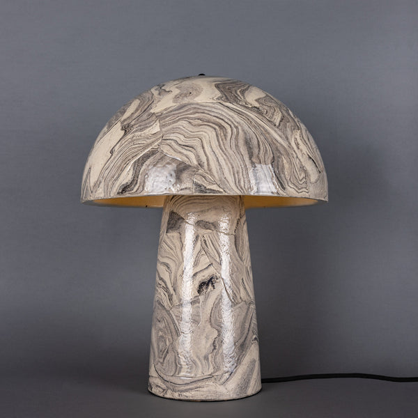Amanite en céramique Lampe de table