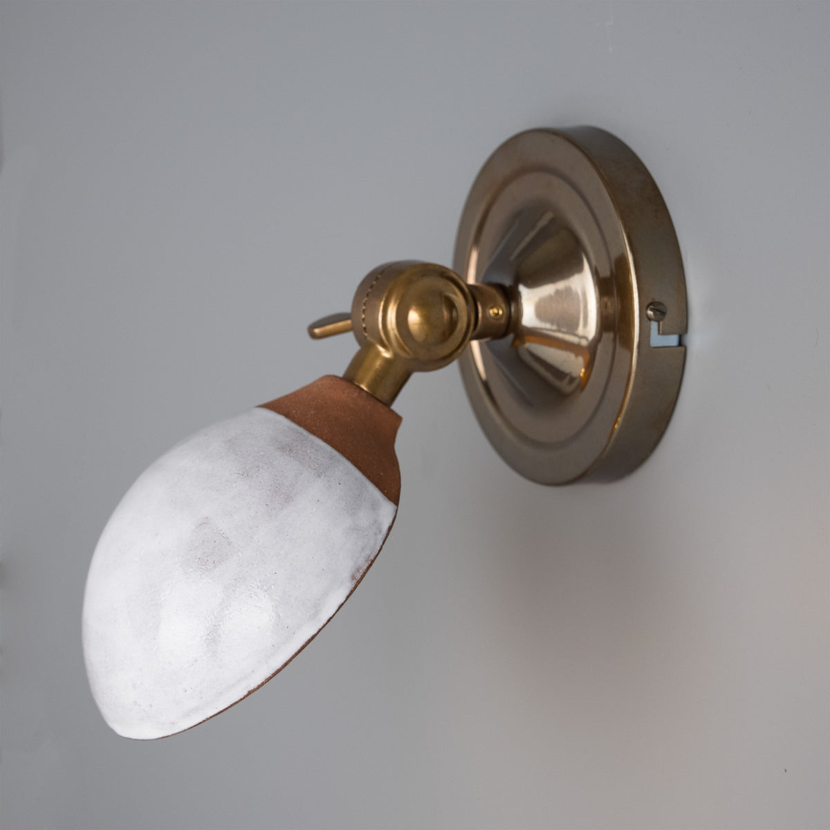 Coco Wall Light - Terracotta/White