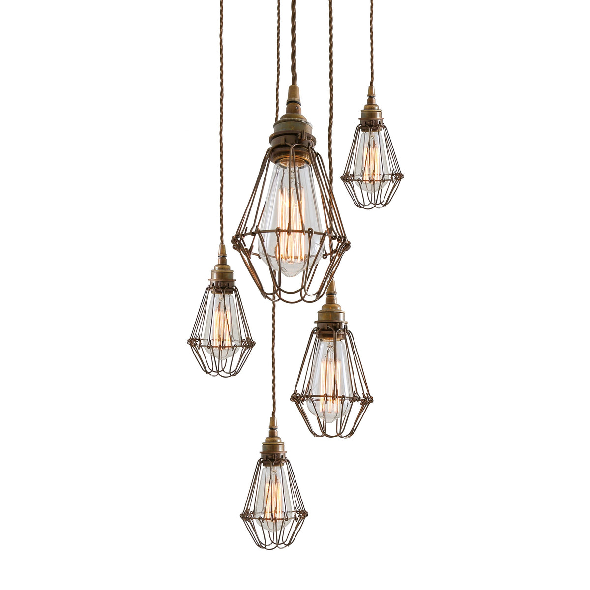 Praia Cage Pendant Cluster