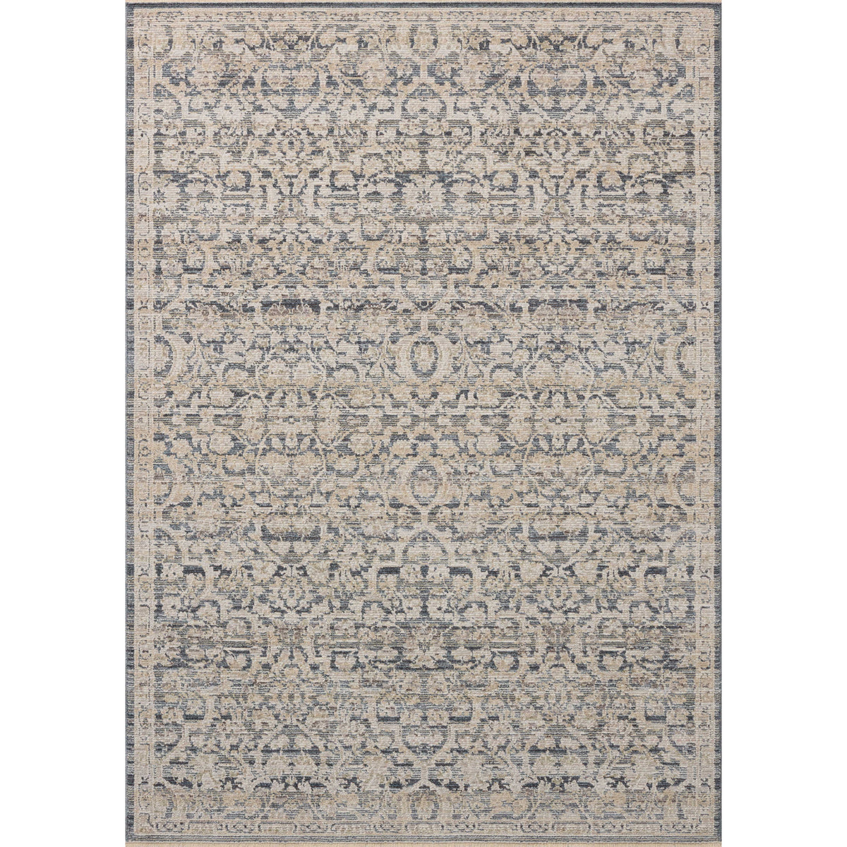 Milena MLE-02 Denim / Natural Area Rug