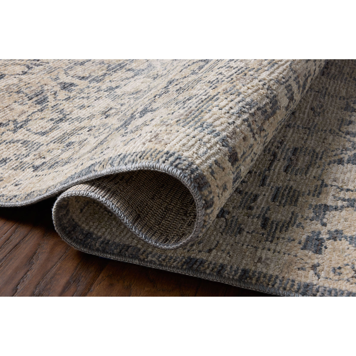 Milena MLE-02 Denim / Natural Area Rug