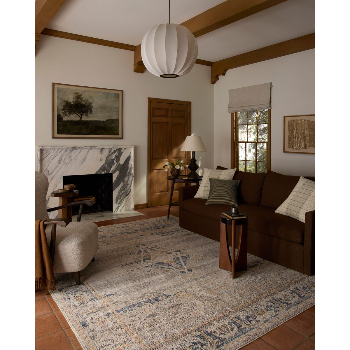 Milena MLE-04 Natural / Ivory Area Rug