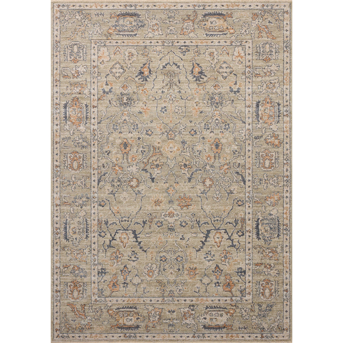Milena MLE-06 Sage / Multi Area Rug