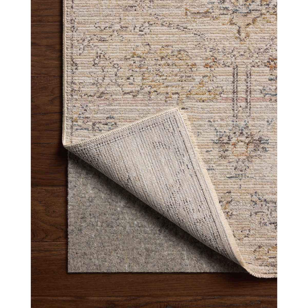 Milena MLE-07 Ivory / Granite Area Rug