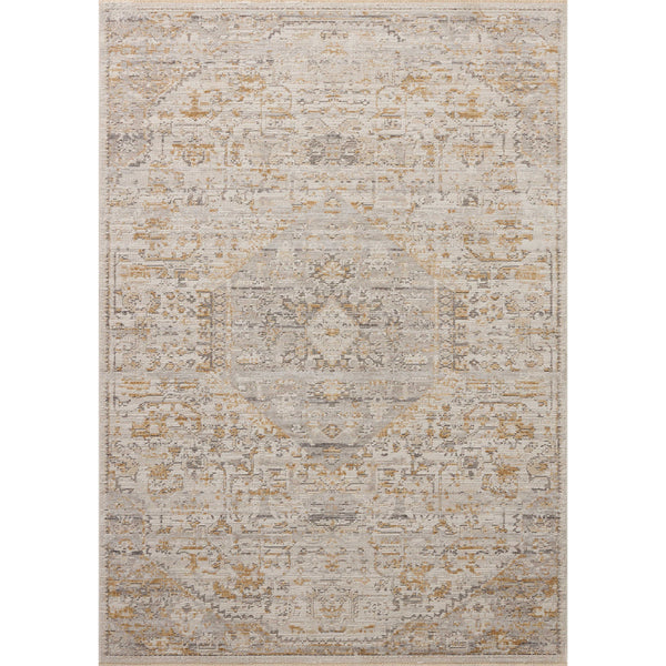Milena MLE-09 Ivory / Ochre Area Rug