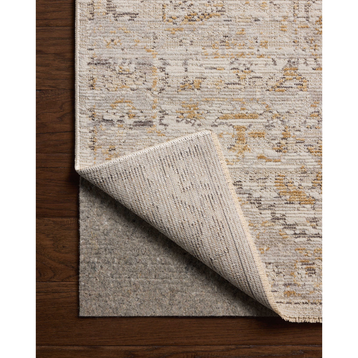 Milena MLE-09 Ivory / Ochre Area Rug