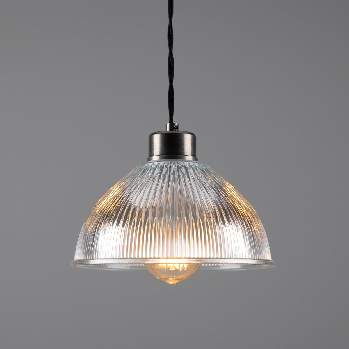 Boston Industrial Holophane Pendant