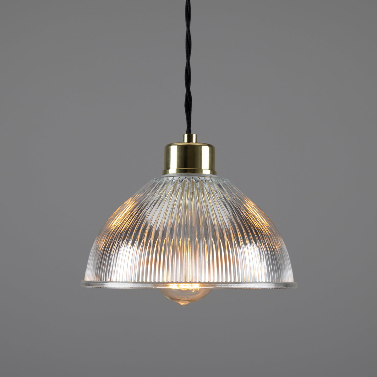 Boston Industrial Holophane Pendant