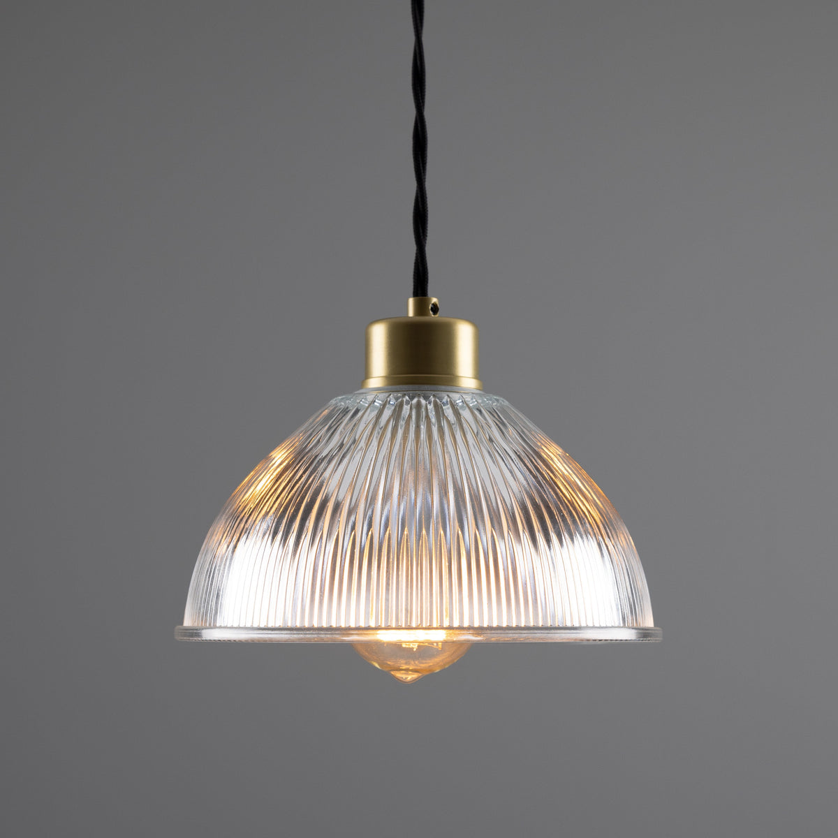 Boston Industrial Holophane Pendant