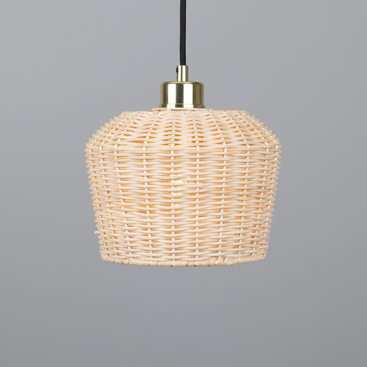Manila Rattan Small Pendant