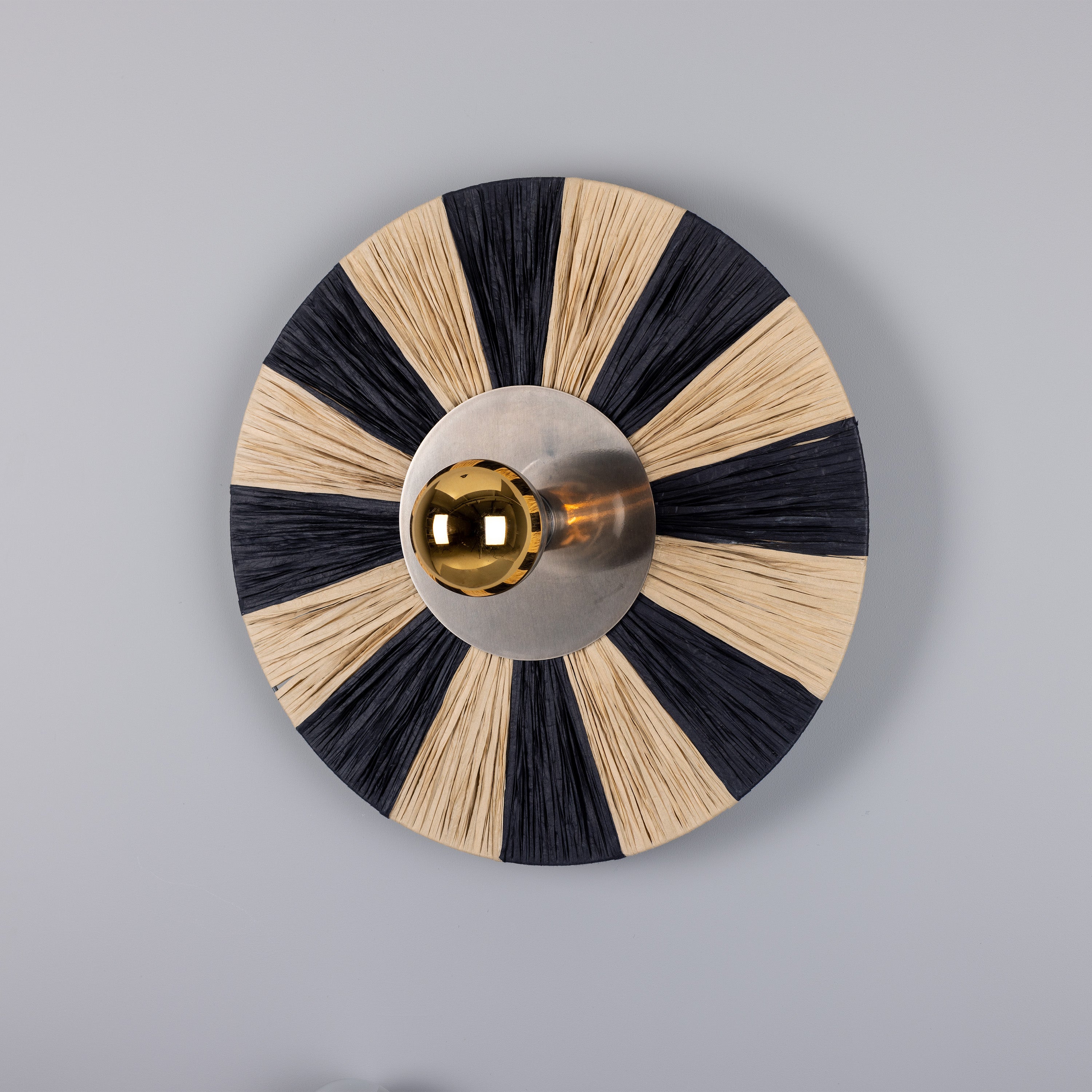 Vernon Raffia Wall Light