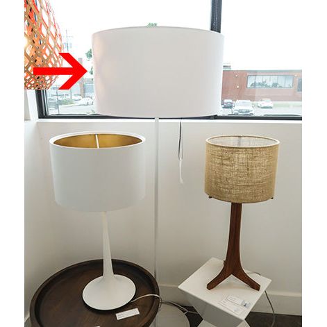Maine Floor Lamp by Dainolite | OPEN BOX