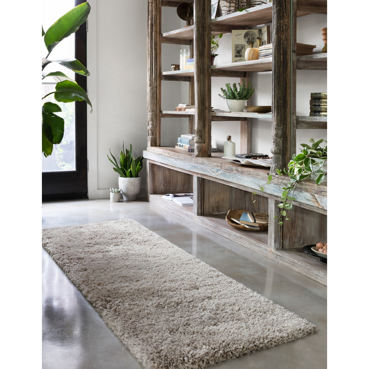 MILA SHAG MIL-01 TAUPE