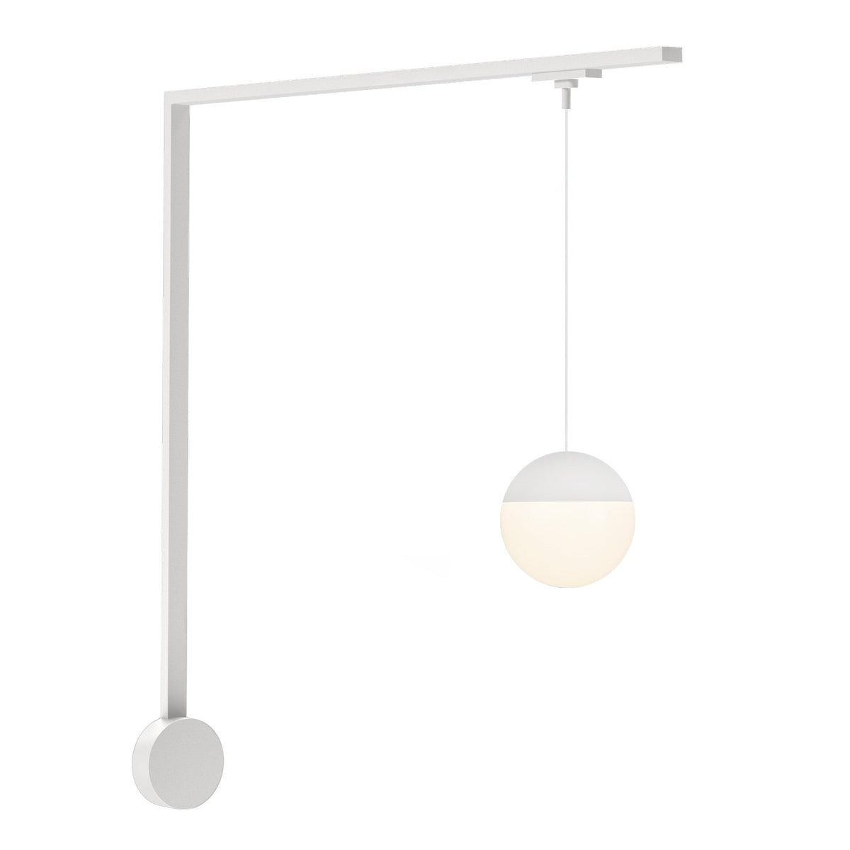Kit mural LED Kuzco Lighting TR1W-P11707-WH Trilo - Monae en blanc