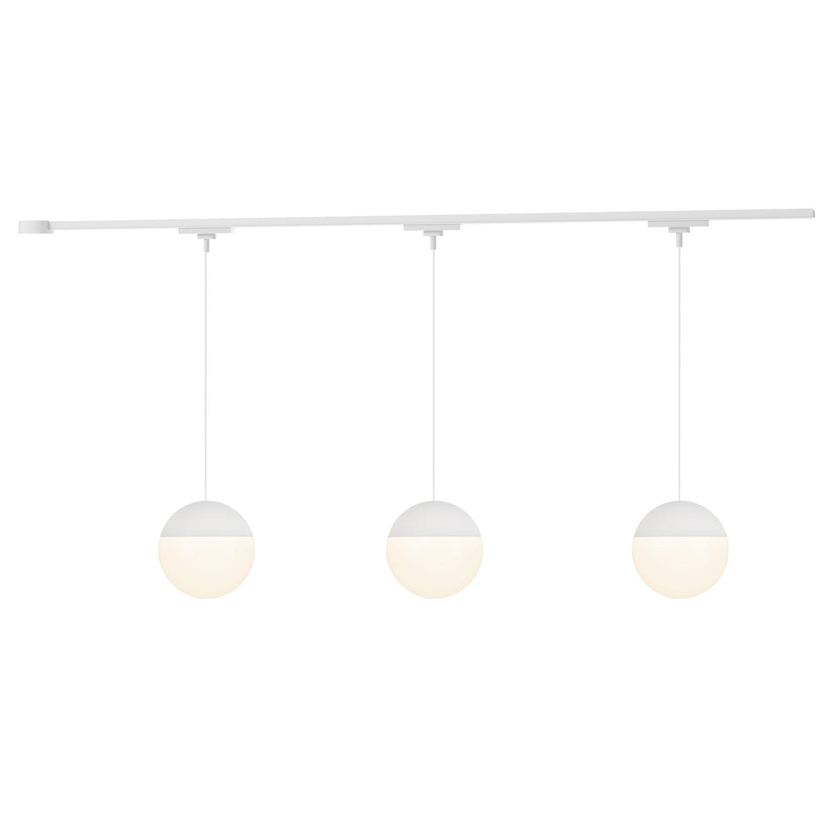 Kit de plafond LED Kuzco Lighting TR3C-P11707-WH Trilo - Monae en blanc