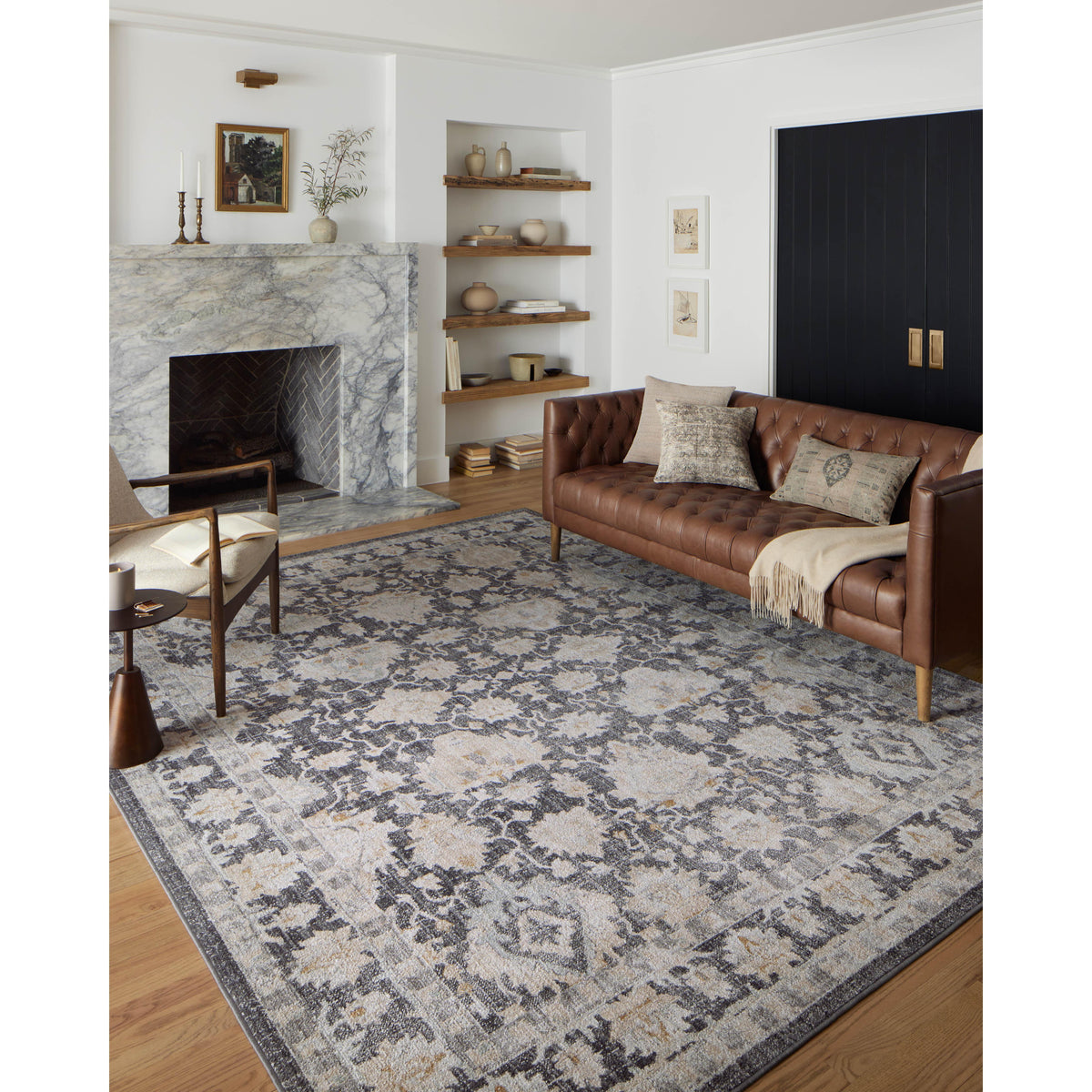 Monroe MON-05 Charcoal / Natural