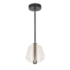 Kuzco Canada - PD62511-BK/LG-UNV - LED Pendant - Mulberry - Black/Light Guide