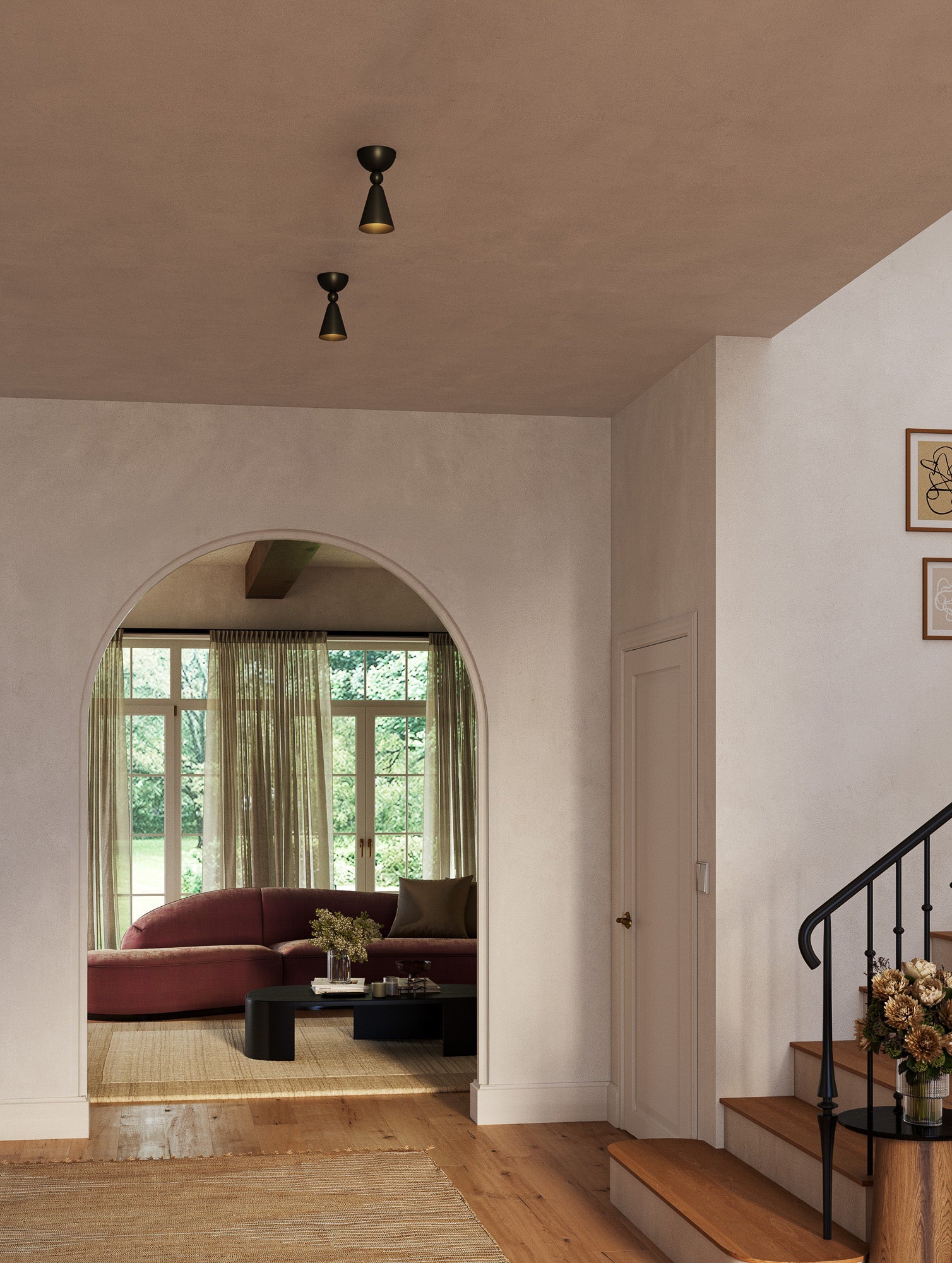 Alora Lighting Murphy Semi-Flush Mount