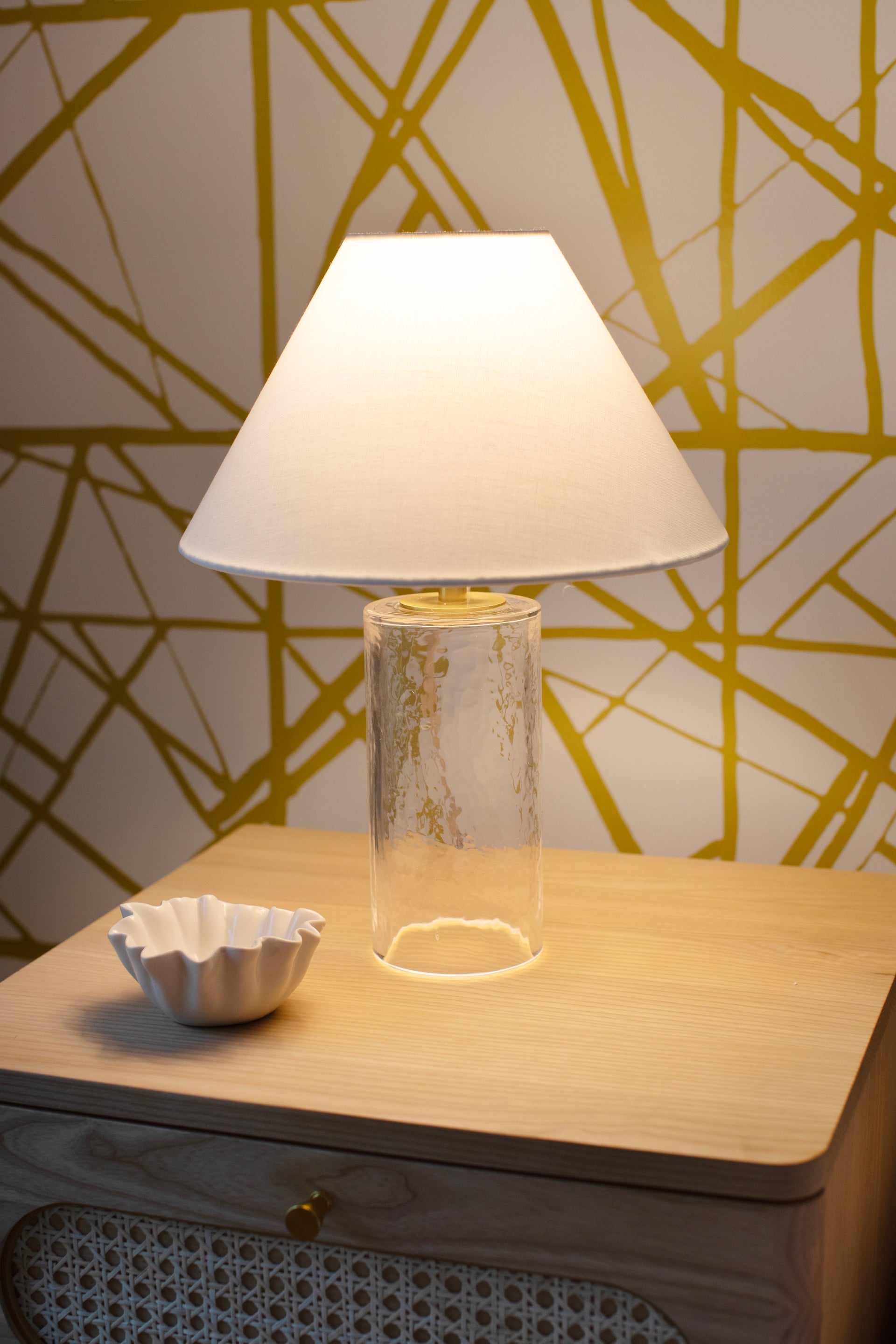 Mitzi HL971201-AGB Mandy Lampe de table dans Laiton vieilli