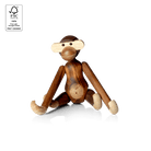 Kay Bojesen 39250 Monkey Wooden Figurine in Teak/Limba