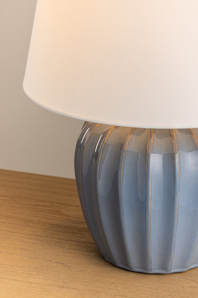 Mitzi HL1029201-AGB/CSL Myla Table Lamp in Ceramic Spring Lake